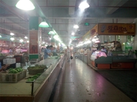 上海嘉陵菜市场室内喷雾降温