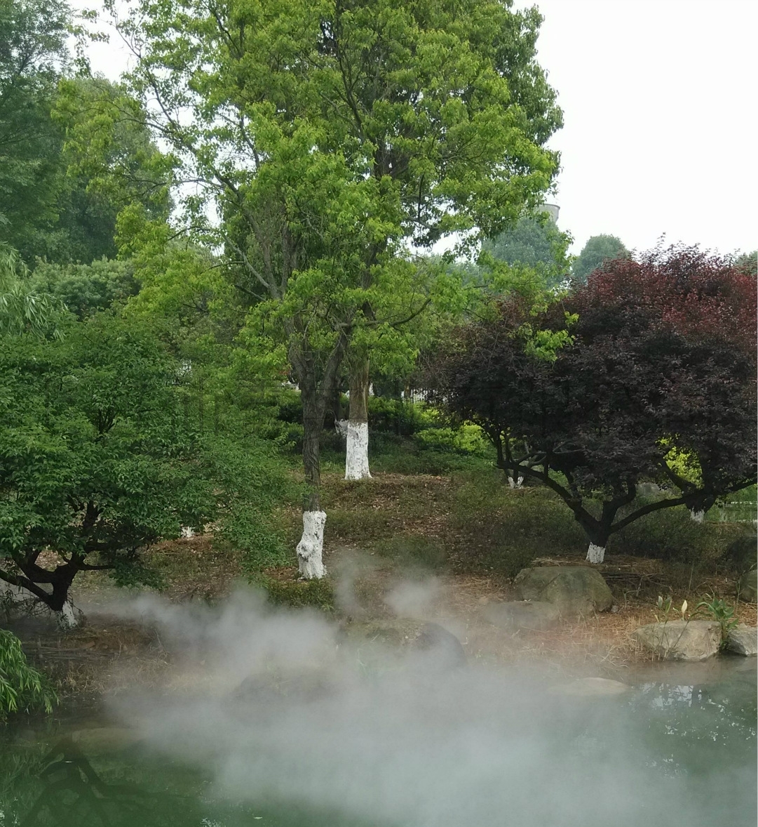 景观造雾机,人造雾设备,景观造雾