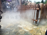 上海迪士尼游乐场户外喷雾降温设备